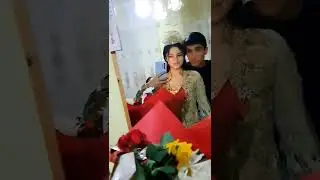 Tik tokerlar oilasi. Yangi kelin kuyov.  