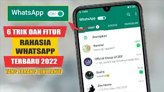6 Trik & Fitur Rahasia WhatsApp Yang Jarang Diketahui Terbaru 2022 | WHATSAPP HIDDEN FEATURES
