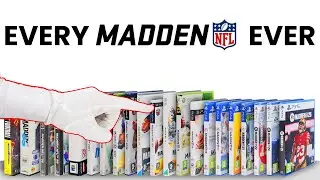 Unboxing Every Madden NFL Game Ever (1988-2024)