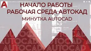 AUTOCAD.  Getting Started and the AutoCAD Workspace