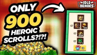 Idle Heroes - Only 900 Heroic Scrolls for P2W Chest/Sublimation at Christmas?!?!