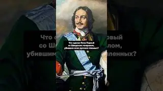 Что сделал Петр I с генералом, убившим всех РУССКИХ пленных?😨