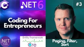 C# dotnet core 6.0 Razor Pages with Entity Framework in ASP.NET Core — Paging, Filter, Sort (3 of 8)