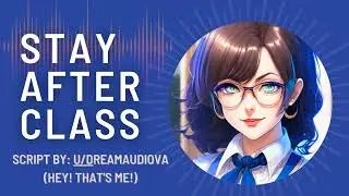 F4M Kissing a Dominant Professor [ASMR Girlfriend Roleplay]