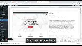 how to delete active theme in wordpress