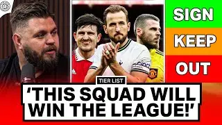 RUTHLESS! Picking Next Season's Man United Squad! | Tier List With @StephenHowson