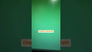 ChatGPT and UiPath Integration 💬 🤖 