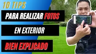 Cómo realizar fotos en exterior | Triangulo de exposición en Fotografía