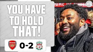 You Have To Hold That! (Liverpool Fan @fu_izzy) | Arsenal 0-2 Liverpool