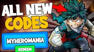 [70+ SPINS] ALL MY HERO MANIA CODES! (July 2021) | ROBLOX Codes *SECRET/WORKING*