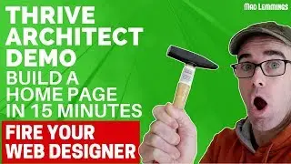 Thrive Architect Plugin - Build A Home Page In 15 Minutes