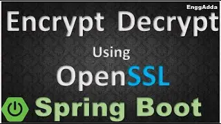 How to Encrypt & Decrypt Using OpenSSL | Encrypt & Decrypt API response using OpenSSL | EnggAdda