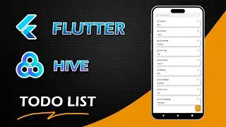 TO DO App • Flutter Tutorial • Hive Local Storage