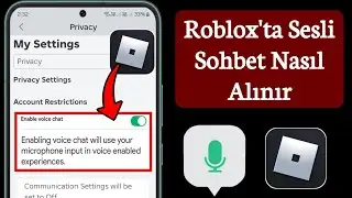 Roblox'ta Sesli Sohbet Nasıl Alınır (2024) | Roblox'ta Sesli Sohbeti Etkinleştirin