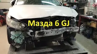 Обзор повреждений Мазда 6 gj из США