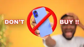 Dont buy the iPhone 16  //  IPhone 16 review