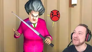 МИСС ТИ СТАЛА МОИМ РЕПЕТИТОРОМ Прохождение игры Scary Teacher 3D