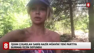 Ukraynada sabiq nazir müavini yeni partiya qurmaq üçün soyundu