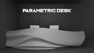 How to Modeling a Parametric Reception Desk In 3ds Max #products #3dmodeling #tutorial