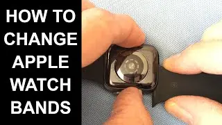 How to Swap Bands on Apple Watch 4 - QUICK AND EASY!