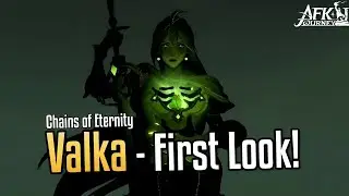FIRST Valka Gameplay! True DMG on a Graveborn?! - AFK Journey