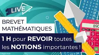 Révisions de dernière minute du brevet de maths 2024 : exercices et formules clés