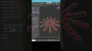 Progressive Circular Array Scaling in 3ds Max 