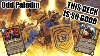 This might be the best AGGRO DECK in wild | Odd Paladin |