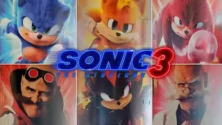 NEW Sonic Movie 3 CHARACTER POSTERS FOUND!! [NEW RENDERS]