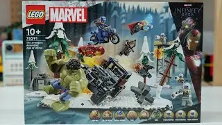 LEGO Marvel Super Heroes 76291 The Avengers Assemble: Age of Ultron - LEGO Speed Build Review