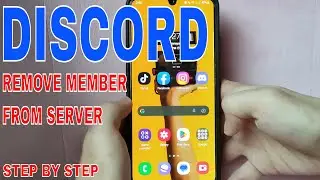 ✅ How To Remove Member from Discord Server 🔴