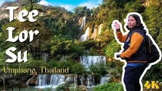 Spectacular Tee Lor Su Waterfall - Come experience with us! Thi Lor Su | Travellers | Alissa & Jay