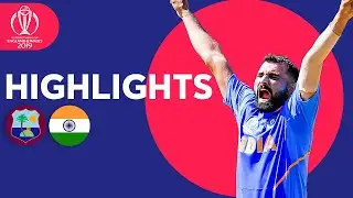India March On With Easy Win | West Indies vs India - Match Highlights | ICC Cricket World Cup 2019