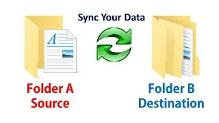 Part 1- How to make Synchronization Folder using Notepad