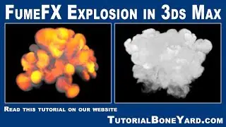 FumeFX 3ds Max Explosion Animation