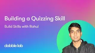 Building a quizzing skill on Alexa | Python SDK | Build Skills with Rahul | EP 06