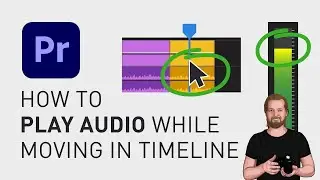 How to play audio while moving in timeline in Premiere Pro