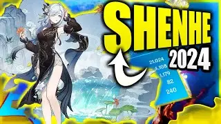 🆕️ MAXING the Best F2P SHENHE Build in 2024 ❄️ [Genshin Impact]