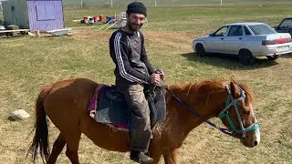 АРМЯНИН верхом на лошади калмыцкой породы |КАЛМЫКИЯ|