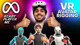 How to Rig a VR Avatar for Bodytracking - (Beginner Friendly)