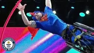 Real life Superman flies in wheelchair - Guinness World Records