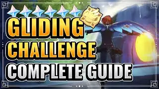 NEW EVENT Gliding Challenge Complete Guide (Super Mario but Flying!) Genshin Impact Free Primogems