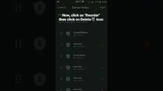 How to Delete Roles in Discord Mobile #roduz #discord #delete #how #howto #role #mobile