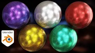 Procedural Glitter Material ✨ (Blender Tutorial)