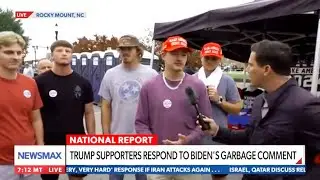 How do these Trump supporters remember to breathe?