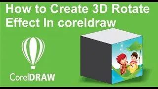 3D Rotate Effect in coreldraw x7