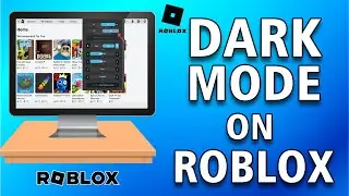 How To Turn On Dark Mode On Roblox (easy tutorial)