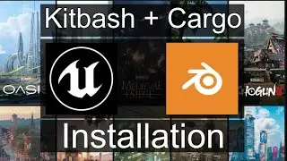 Installing Kitbash cargo plugin into Unreal engine 5 and Blender 3.5