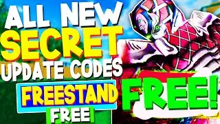 ALL NEW *SECRET* UPDATE CODES in WORLD OF STANDS CODES! (World Of Stands Codes) ROBLOX