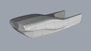 3D Car Modeling with Rhino 7 SubD Tools [1/8]